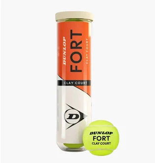Теннисный мяч Dunlop Fort Clay Court 4B Green 601613