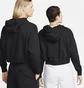 Худи женское Nike Sportswear Club Fleece WomenS Oversized Crop Graphic Hoodie Black DQ5850-010