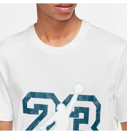 Футболка чоловіча Air Jordan Flight Essential Jumpman Shortsleeve Crew White FB7394-100