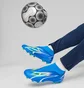Бутсы унисекс Puma Ultra Match+ Ll Fg/Ag Blue 107511-03