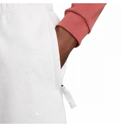 Штани чоловічі Nike Solo Swoosh Fleece Pant White DX1364-051