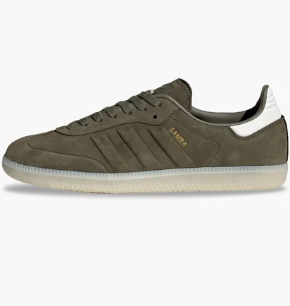 Кроссовки мужские Adidas Samba Shoes Olive Ig9682