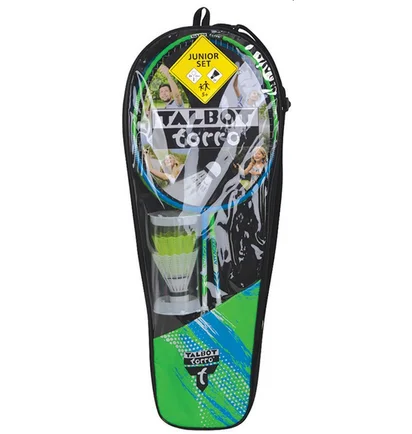 Набір для бадмінтону Dunlop Badminton 2-Player Set A2-Ttacker Junior Set Green/Blue 449410
