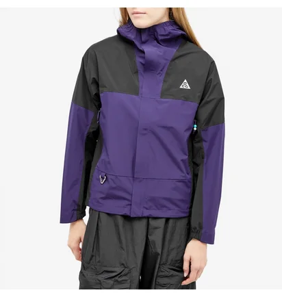 Куртка жіноча Nike Acg Cascade Rain Jacket Violet/Black DV9522-555