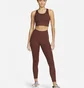 Топ женский Nike Womens Medium-Support 1-Piece Pad Longline Printed Sports Bra Bordo Dm0553-273