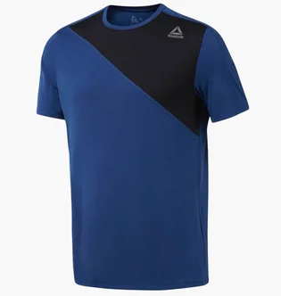 Футболка чоловіча Reebok Wor Tech Top Blue D94311