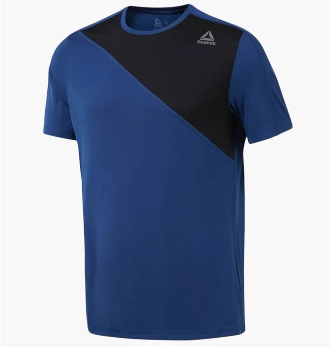 Футболка мужская Reebok Wor Tech Top Blue D94311
