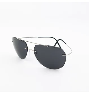 Солнцезащитные очки мужские Silhouette Grey/Metallic 8744-7310