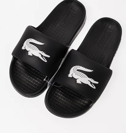 Тапочки мужские Lacoste Serve Slide Logo Black 749CMA0021312