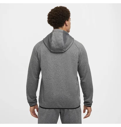 Худи мужское Nike Therma-Fit Pullover Fitness Grey FZ1072-010