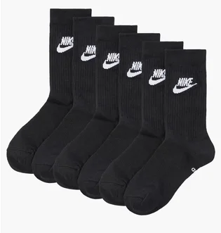 Носки унисекс Nike Everyday Essential Cr Black (3 пары) Dx5025-010