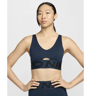 Топ женский Nike Pro Indy Plunge Blue HF7324-478