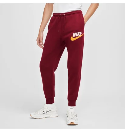 Штани чоловічі Nike Club Jogger Futura Bb Bordo FN3094-677