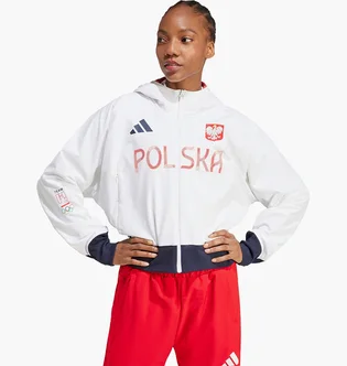 Куртка жіноча Adidas Poland Z.N.E. Podium Full-Zip White JF6671
