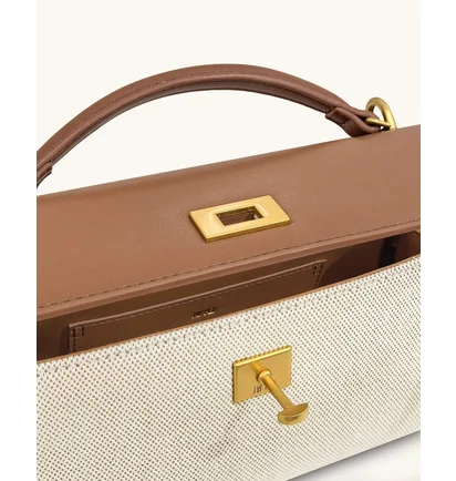 Сумка жіноча JW PEI Noor Top Handle Bag Brown BB2025BG119206JWP