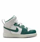 Кросівки дитячі Air Jordan 1 Mid Se White/Green FQ8086-103