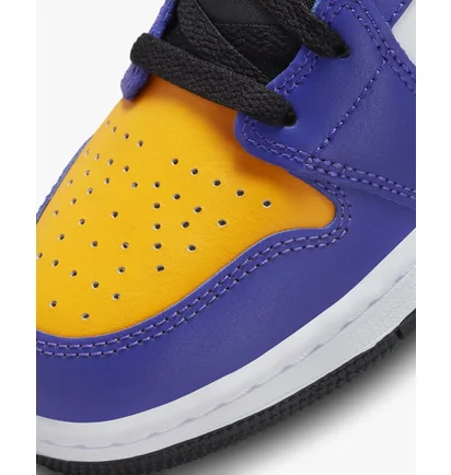 Кроссовки детские Air Jordan 1 Mid Gs Blue DQ8423-517