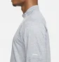 Кофта чоловіча Nike Mens 1/4-Zip Running Top Grey Dd4756-084