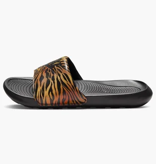Тапочки женские Nike Womens Print Slides Black/Orange Cn9676-010