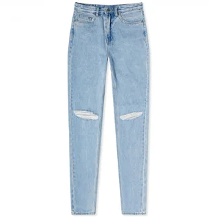 Джинсы женские Ksubi Playback Authentik Trashed Denim Jeans Light Blue WCO23DJ002