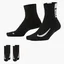 Шкарпетки унісекс Nike U Nk Mltplier Ankle (2 пари) Black SX7556-010