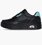 Кроссовки женские Skechers Uno Court - Courted Style Black 177710-BKTQ