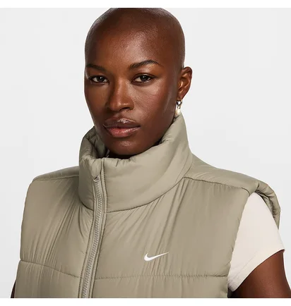 Жилетка женская Nike Classic Puffer Therma-Fit Loose Beige FZ5922-320