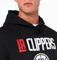 Худи мужское NEW ERA Clippers Black 60505431