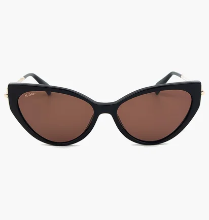 Сонцезахисні окуляри жіночі MaxMara Brown/Black 0028-01E