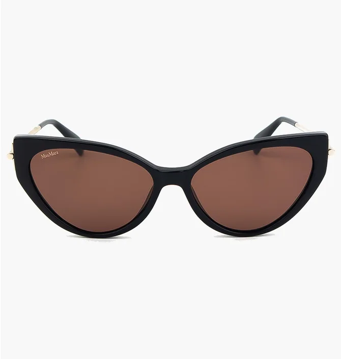Сонцезахисні окуляри жіночі MaxMara Brown/Black 0028-01E