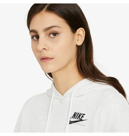 Худі жіноче Nike Sportswear Heritage Hoodie Fleece White CZ8604-051