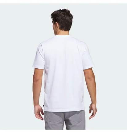 Футболка чоловіча Adidas Golf Culture Graphic White JJ4197