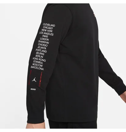 Свитшот мужской Air Jordan 1 Flt Hrtg 85 Ls Crew Black DM0846-010