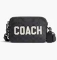 Сумка унисекс COACH Charter Crossbody Bag 19 In Signature Canvas Grey CAF83
