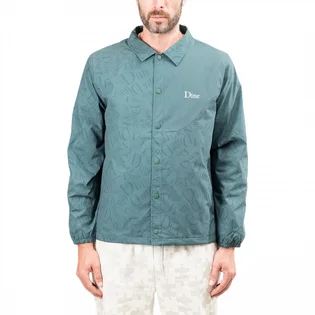Рубашка унисекс Dime Allover Coach Jacket Turquoise DIMES7000DKGR