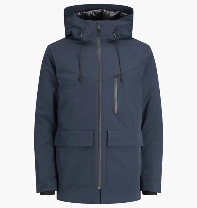 Парка мужская Jack & Jones Kaiser Parka Blue 12216910
