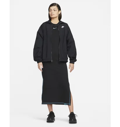 Вітровка жіноча Nike W Nsw Essntl Wr Wvn Jkt Black Dm6185-010