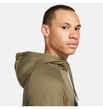 Худи мужское Nike M Dri-Fit Hdie Po Swsh Olive CZ2425-222