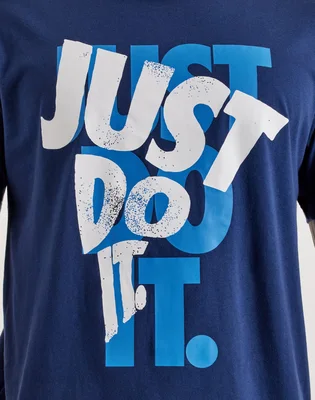 Футболка мужская Nike Just Do It Tee Blue HJ0554-410