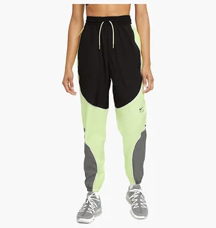 Штани жіночі Nike Swoosh Fly WomenS Basketball Pants Black/Yellow CZ3953-084