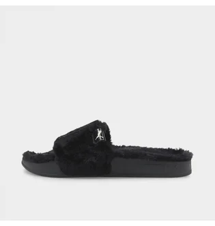 Тапочки женские Puma Leadcat 2.0 Fluff Slide Sandals Black 385803-01