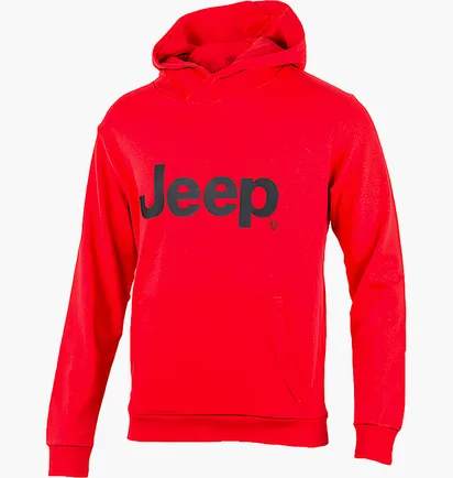 Худи мужское Jeep Hooded Sweatshirt Red O102566-R699