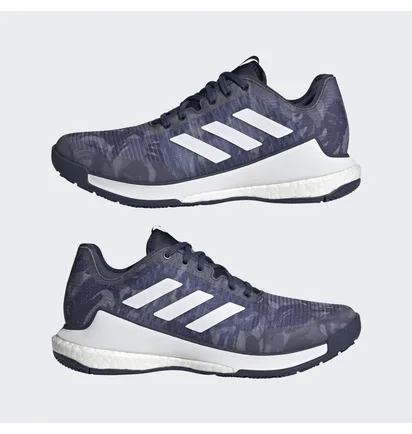 Кроссовки женские Adidas Crazyflight Shoes Camo/Violet Hr0632