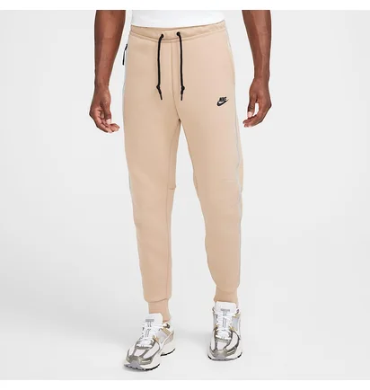 Спортивный костюм мужской Nike Tech Fleece Reflective Beige/Grey HQ3746-200__HQ3747-200