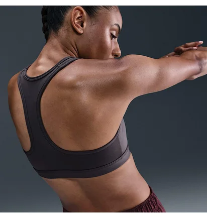 Топ женский Nike Swsh Med Bra Black DX6821-036
