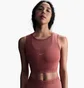 Топ женский Nike Pro Bordo FN7387-634