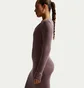 Плаття жіноче Nike Sportswear Chill Knit Bordo HV2799-502