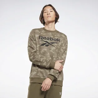 Свитшот мужской Reebok Id Camo Crew Olive HE8173