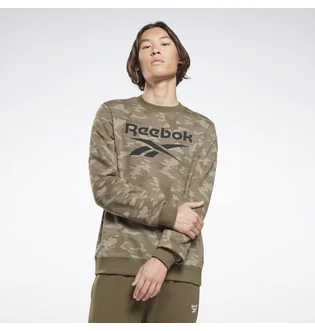 Свитшот мужской Reebok Id Camo Crew Olive HE8173