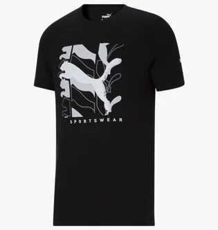 Футболка чоловіча Puma Athletics Big Logo Tee Black 847084-11